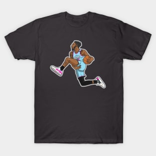 Derrick Jones Jr Cartoon Style T-Shirt